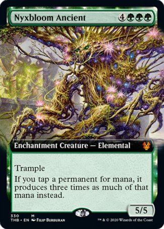 (330) Magic The Gathering Theros Beyond Death: Extras Single: Nyxbloom Ancient  Mythic
