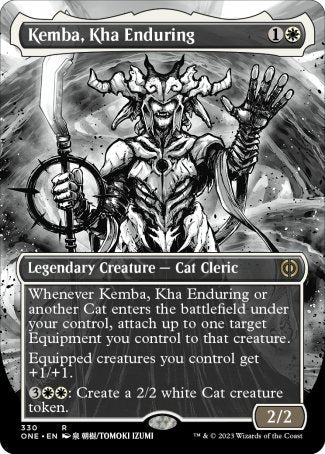 (330) Magic The Gathering Phyrexia: All Will Be One: Extras Single: Kemba, Kha Enduring (V.1) Holo Rare