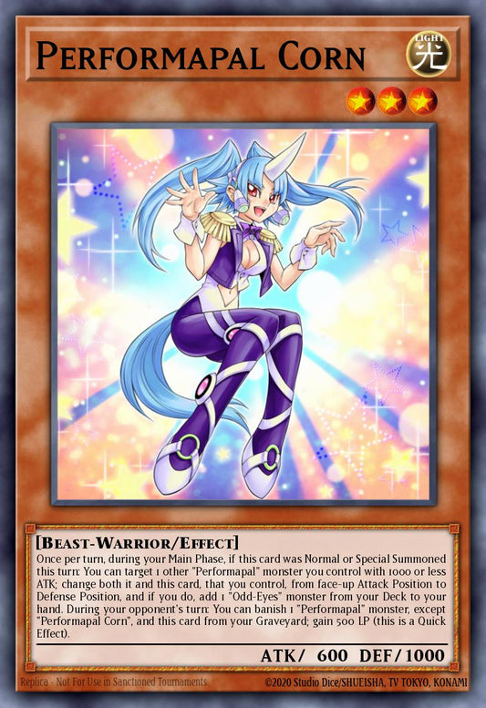 (099) YuGiOh TCG DLCS: Dragons of Legend: The Complete Series Single: Performapal Corn  Common