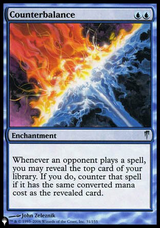 (031) Magic The Gathering The List Single: Counterbalance  Uncommon