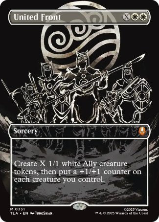 (331) Magic The Gathering Magic: The Gathering | Avatar: The Last Airbender: Extras Single: United Front Holo Mythic