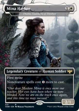 (331) Magic The Gathering Innistrad: Crimson Vow: Extras Single: Thalia, Guardian of Thraben (V.2) Holo Rare