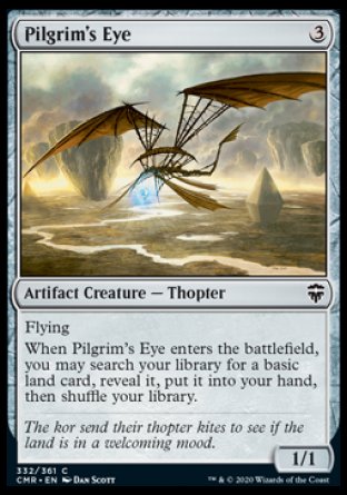 (332/361) Magic The Gathering Commander Legends Single: Pilgrim's Eye  Common