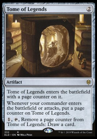 (332) Magic The Gathering Throne of Eldraine: Extras Single: Tome of Legends  Rare