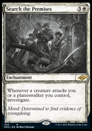 (332) Magic The Gathering Modern Horizons 2: Extras Single: Search the Premises Holo Rare