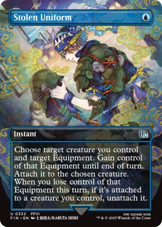 (332) Magic The Gathering Magic: The Gathering - FINAL FANTASY: Extras Single: Stolen Uniform  Uncommon
