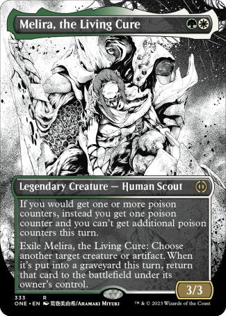 (333) Magic The Gathering Phyrexia: All Will Be One: Extras Single: Melira, the Living Cure (V.1) Holo Rare