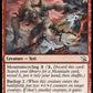 (333) Magic The Gathering March of the Machine: Extras Single: Cragsmasher Yeti Holo Common