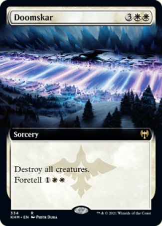 (334) Magic The Gathering Kaldheim: Extras Single: Doomskar  Rare