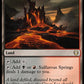 (334) Magic The Gathering Commander: The Lord of the Rings: Tales of Middle-earth Single: Sulfurous Springs  Rare