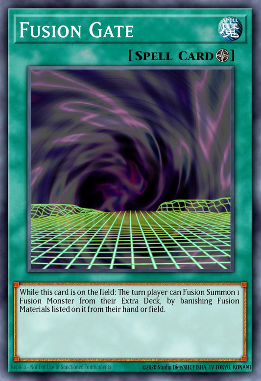 (030) YuGiOh TCG DB2: Dark Beginning 2 Single: Fusion Gate  Rare