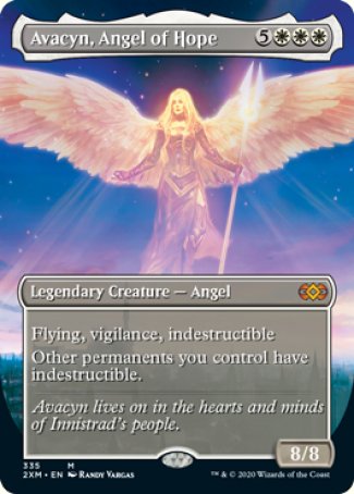 (335) Magic The Gathering Double Masters: Extras Single: Avacyn, Angel of Hope  Mythic