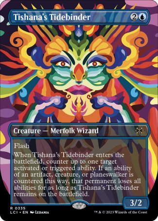 (335) Magic The Gathering The Lost Caverns of Ixalan: Extras Single: Tishana's Tidebinder  Rare