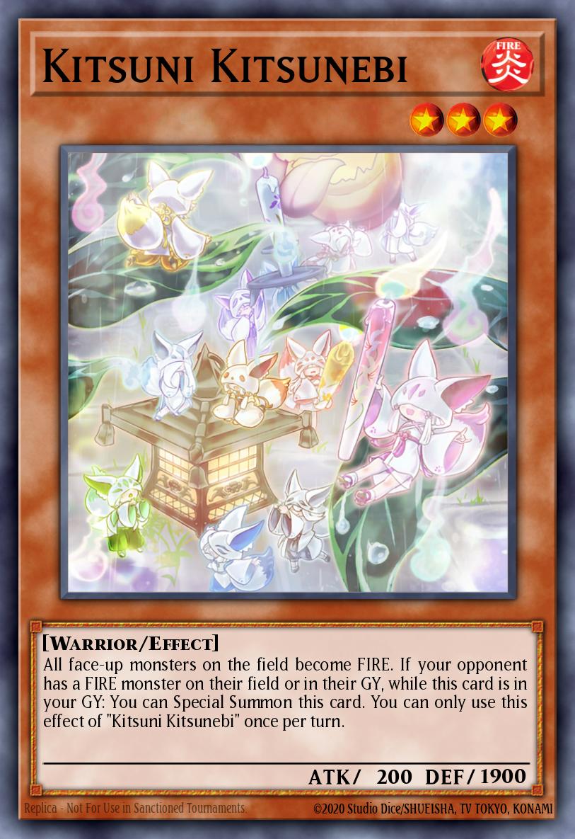 (341) YuGiOh TCG MP24: 25th Anniversary Tin: Dueling Mirrors Single: Kitsuni Kitsunebi  Common