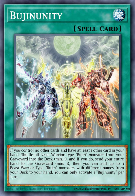 (229) YuGiOh TCG MP14: 2014 Mega-Tins Mega-Pack Single: Bujinunity  Rare