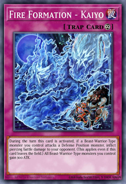 (050) YuGiOh TCG MP14: 2014 Mega-Tins Mega-Pack Single: Fire Formation - Kaiyo  Common
