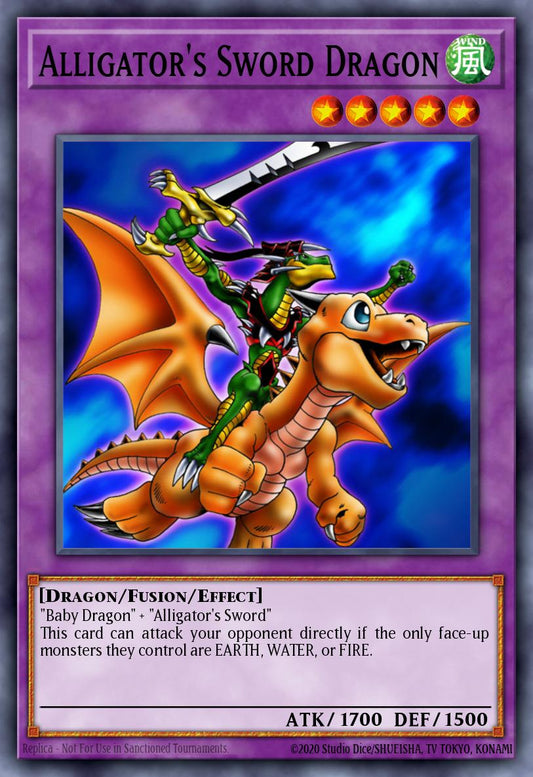 (056) YuGiOh TCG LCJW: Legendary Collection 4: Mega Pack Single: Alligator's Sword Dragon  Common