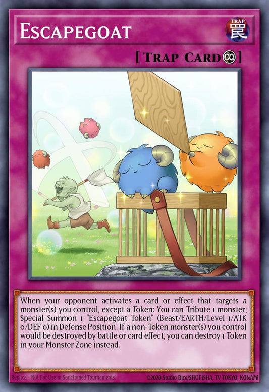 (400) YuGiOh TCG MP24: 25th Anniversary Tin: Dueling Mirrors Single: Escapegoat  Common