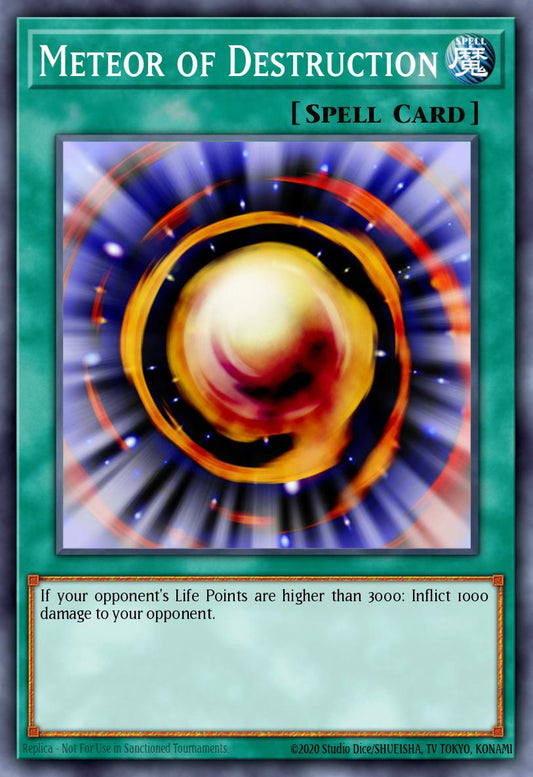 (068) YuGiOh TCG LCJW: Legendary Collection 4: Mega Pack Single: Meteor of Destruction  Common