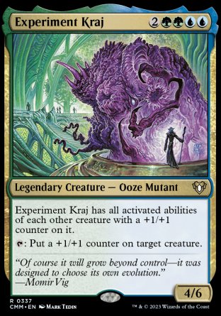 (337) Magic The Gathering Commander Masters Single: Experiment Kraj  Rare