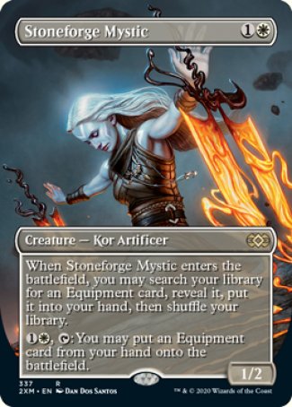 (337) Magic The Gathering Double Masters: Extras Single: Stoneforge Mystic  Rare