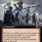 (338) Magic The Gathering The Brothers' War: Extras Single: Mechanized Warfare Holo Rare