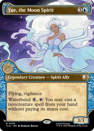 (338) Magic The Gathering Magic: The Gathering | Avatar: The Last Airbender: Extras Single: Yue, the Moon Spirit Holo Rare