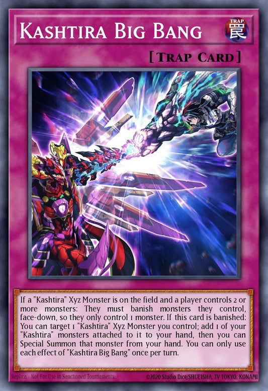 (331) YuGiOh TCG MP24: 25th Anniversary Tin: Dueling Mirrors Single: Kashtira Big Bang  Common