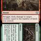(339) Magic The Gathering Commander: March of the Machine Single: Struggle // Survive  Uncommon