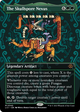 (340) Magic The Gathering The Lost Caverns of Ixalan: Extras Single: The Skullspore Nexus Holo Mythic