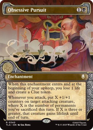 (340) Magic The Gathering Magic: The Gathering | Avatar: The Last Airbender: Extras Single: Obsessive Pursuit  Rare
