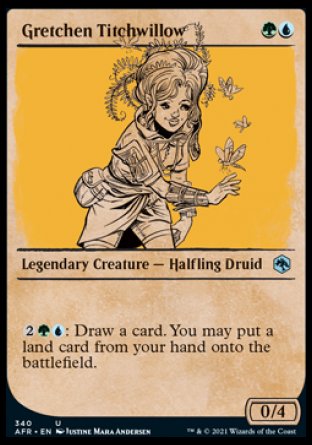 (340) Magic The Gathering Adventures in the Forgotten Realms: Extras Single: Gretchen Titchwillow  Uncommon