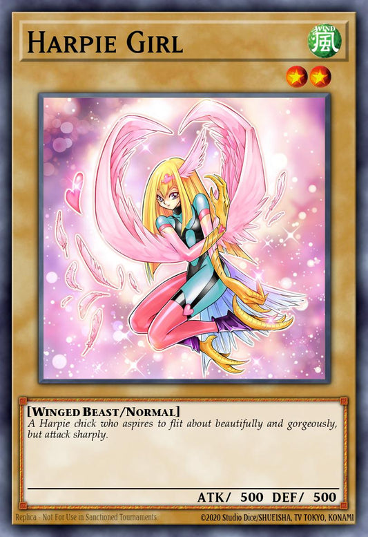 (083) YuGiOh TCG LCJW: Legendary Collection 4: Mega Pack Single: Harpie Girl  Common