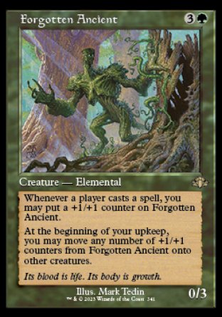 (341) Magic The Gathering Dominaria Remastered: Extras Single: Forgotten Ancient  Rare