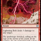 (342) Magic The Gathering Jumpstart Single: Lightning Bolt Holo Uncommon