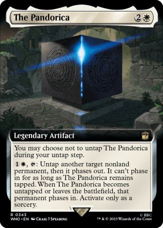 (343) Magic The Gathering Universes Beyond: Doctor Who: Extras Single: The Pandorica (V.1)  Rare