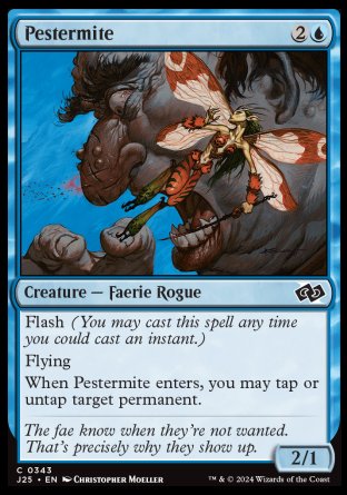 (343) Magic The Gathering Foundations Jumpstart Single: Pestermite  Common