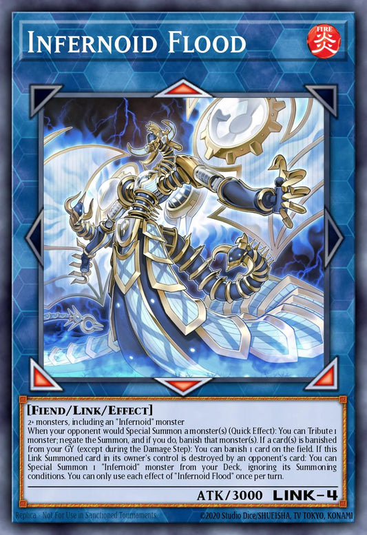(014) YuGiOh TCG BLTR: Battles of Legend: Terminal Revenge Single: Infernoid Flood  Secret Rare