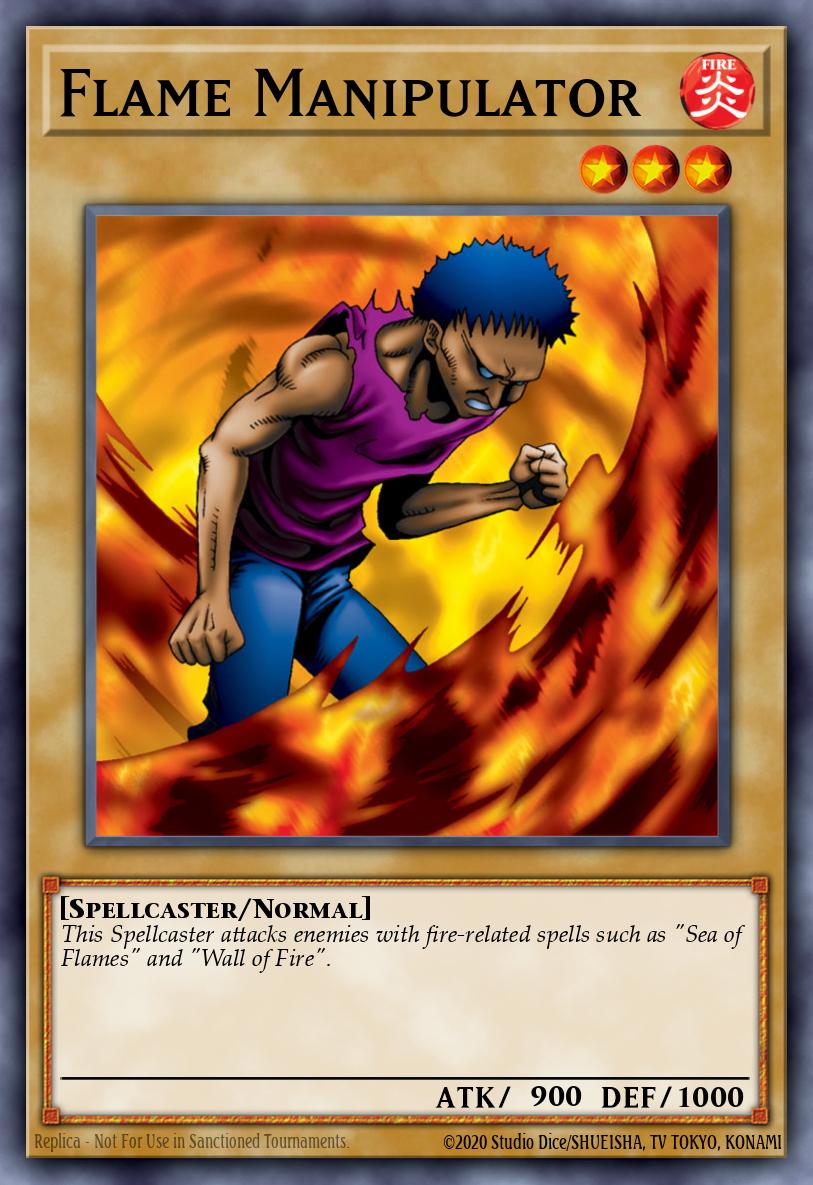 (001) YuGiOh TCG LCJW: Legendary Collection 4: Mega Pack Single: Flame Manipulator  Common