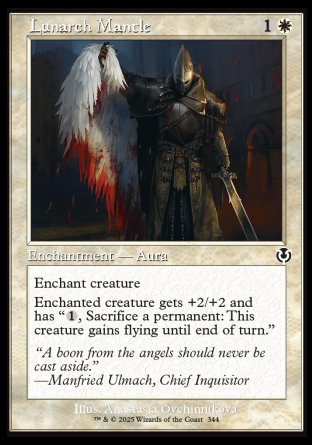 (344) Magic The Gathering Innistrad Remastered: Extras Single: Lunarch Mantle Holo Common