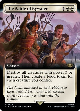 (346) Magic The Gathering The Lord of the Rings: Tales of Middle-earth: Extras Single: The Battle of Bywater  Rare