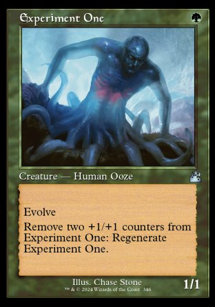 (346) Magic The Gathering Ravnica Remastered: Extras Single: Experiment One  Holo Uncommon