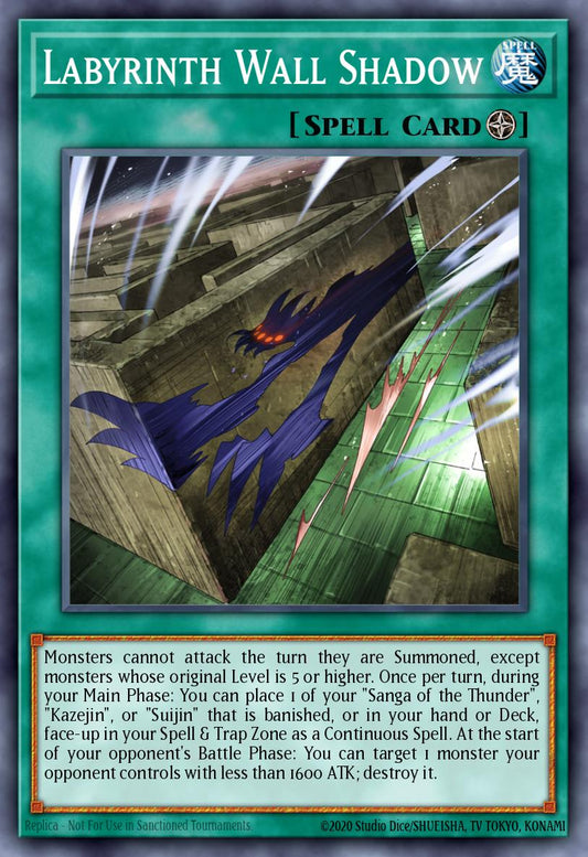 (259) YuGiOh TCG MP24: 25th Anniversary Tin: Dueling Mirrors Single: Labyrinth Wall Shadow  Ultra Rare