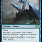 (347) Magic The Gathering Jumpstart 2022 Single: Shimmer Dragon  Rare