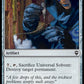 (347/361) Magic The Gathering Commander Legends Single: Universal Solvent Holo Common