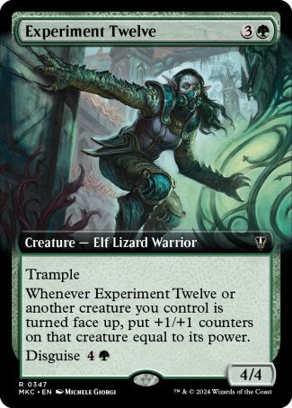 (347) Magic The Gathering Commander: Murders at Karlov Manor: Extras Single: Experiment Twelve  Rare