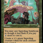 (348) Magic The Gathering Dominaria Remastered: Extras Single: Saproling Symbiosis  Rare
