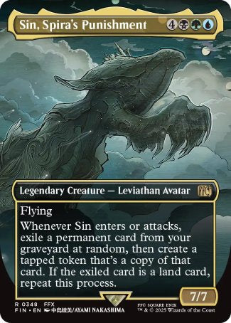 (348) Magic The Gathering Magic: The Gathering - FINAL FANTASY: Extras Single: Sin, Spira's Punishment (V.1) Holo Rare