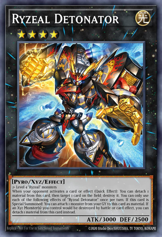(014) YuGiOh TCG 25LP: Limited Pack World Championship 2025 Single: Ryzeal Detonator (V.3 - Secret Rare)  Secret Rare