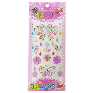 3D Rhinestone Gem Stickers:  Bow, Knot, & Flower